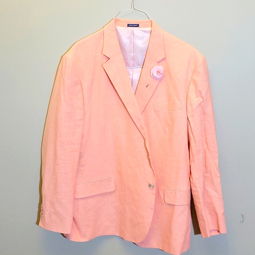 Stafford Coral Sport Coat